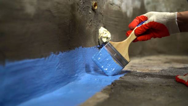 SJ Waterproofing Pros commercial waterproofing team near Le Roy, NY